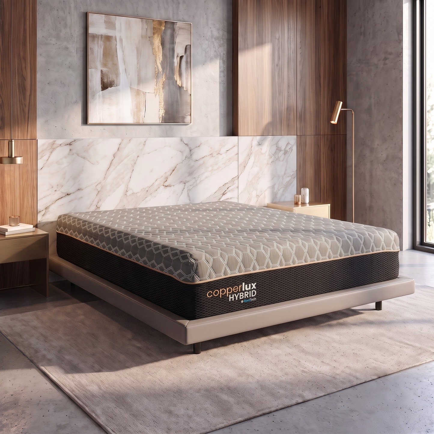 Copper Lux 12" Hybrid Mattress