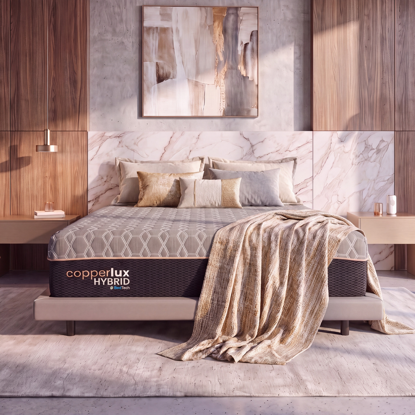 Copper Lux 12" Hybrid Mattress