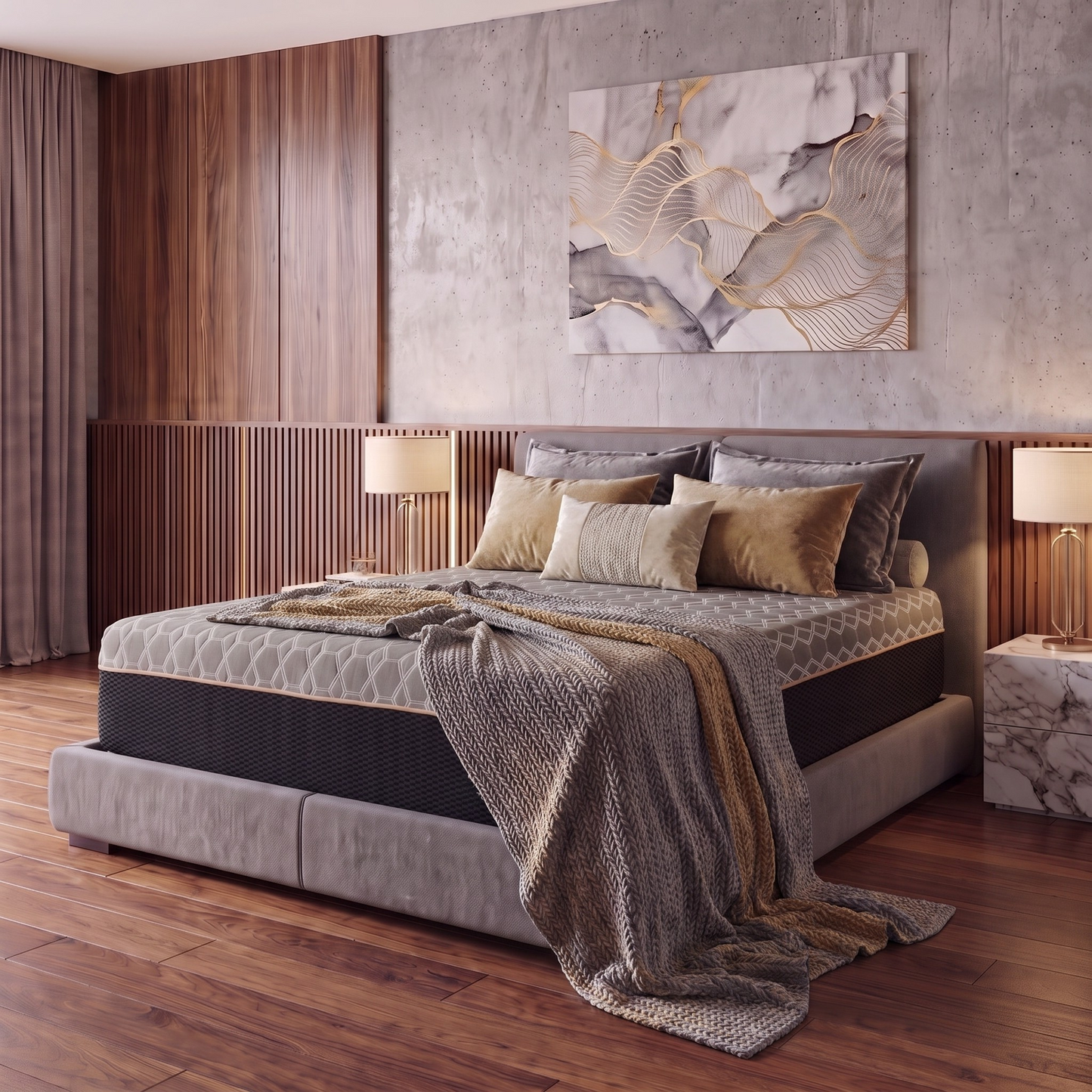 Copper Lux 14" Hybrid Mattress
